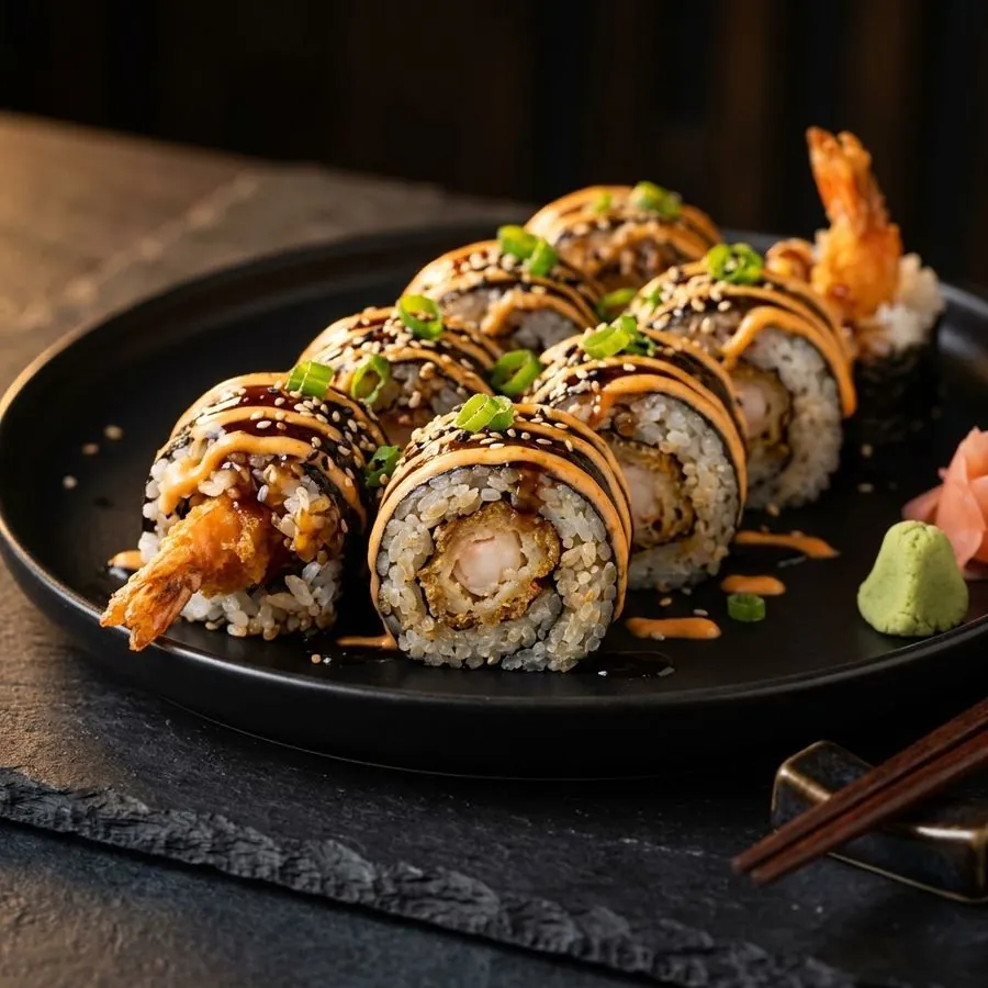 Cheese Dragon Roll